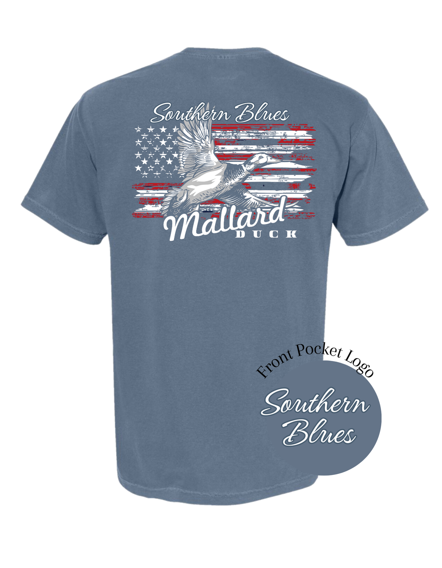 Mallard Duck-Short Sleeve Pocket Tee