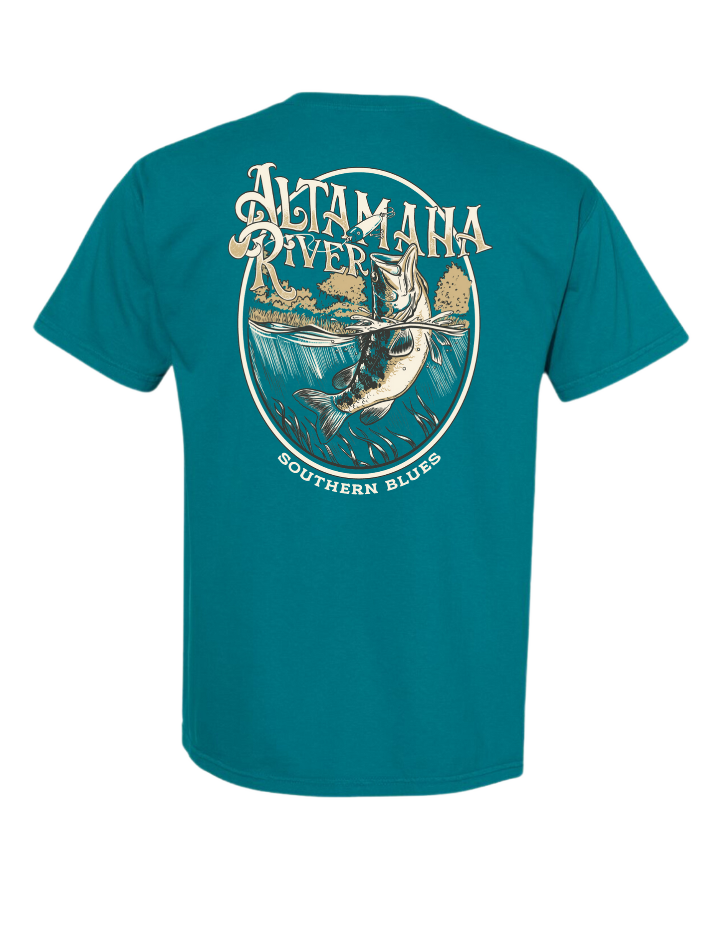 Altamaha River-Short Sleeve Pocket Tee