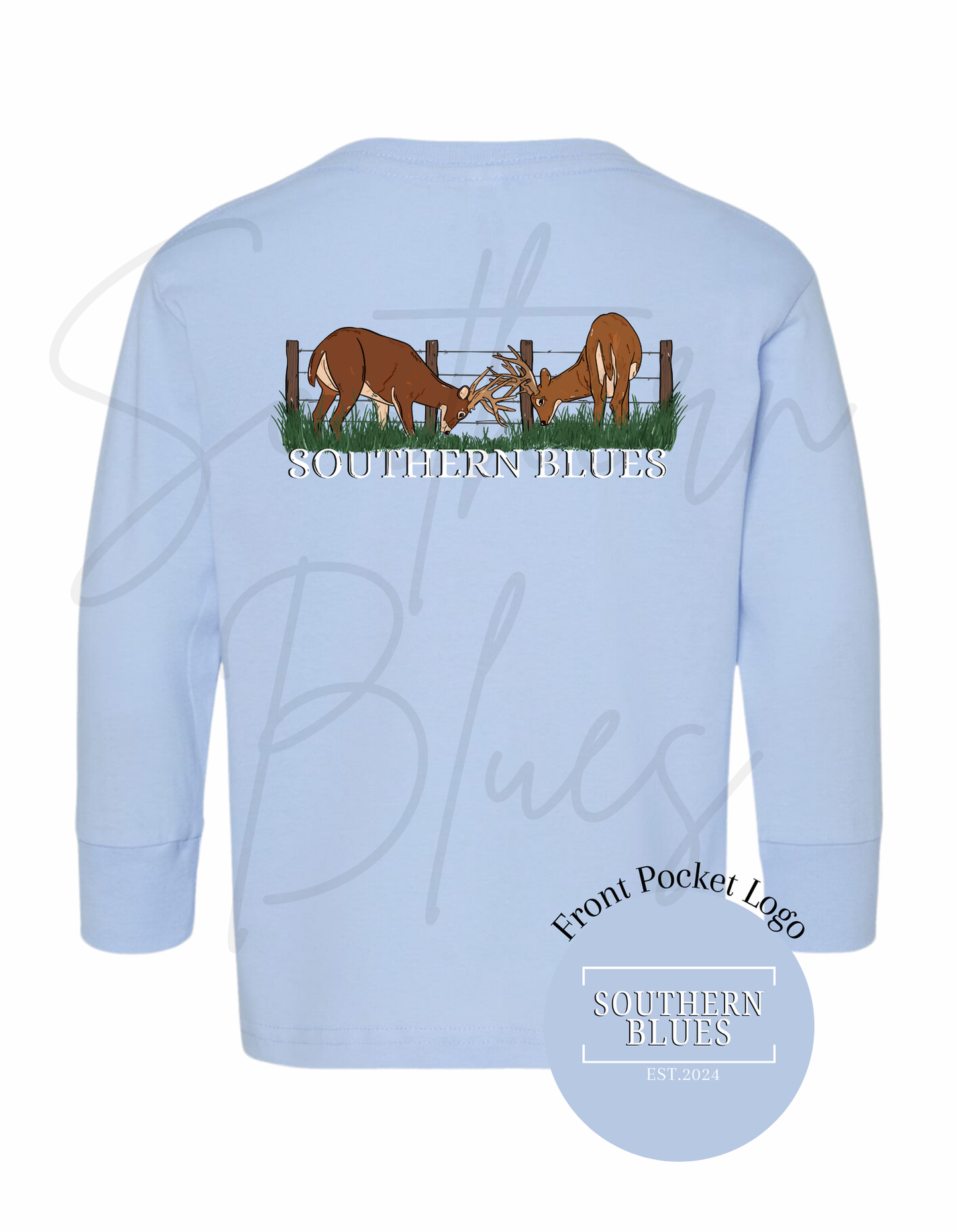 Buck Fight-Long Sleeve Tee