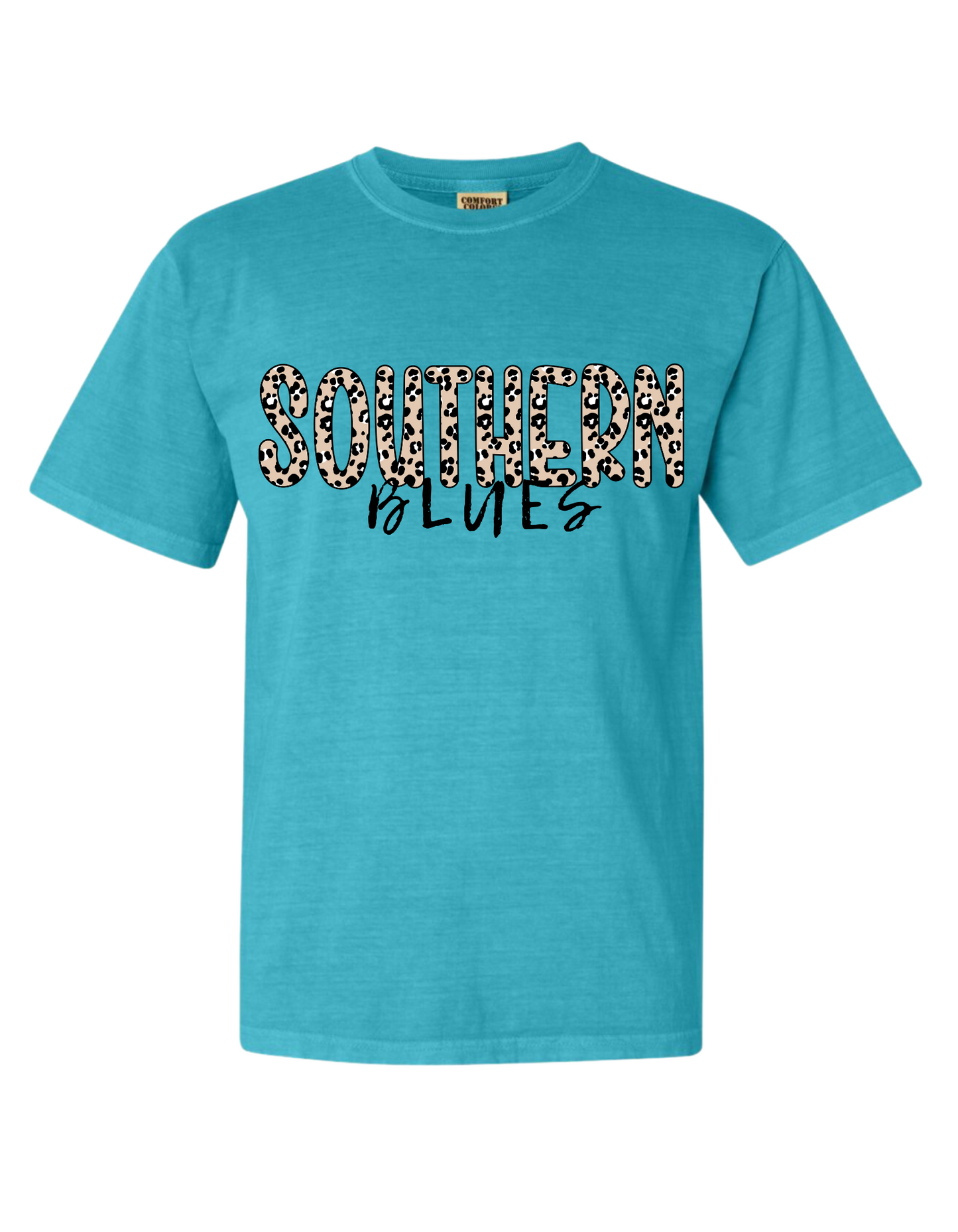 Leopard Southern Blues Tee