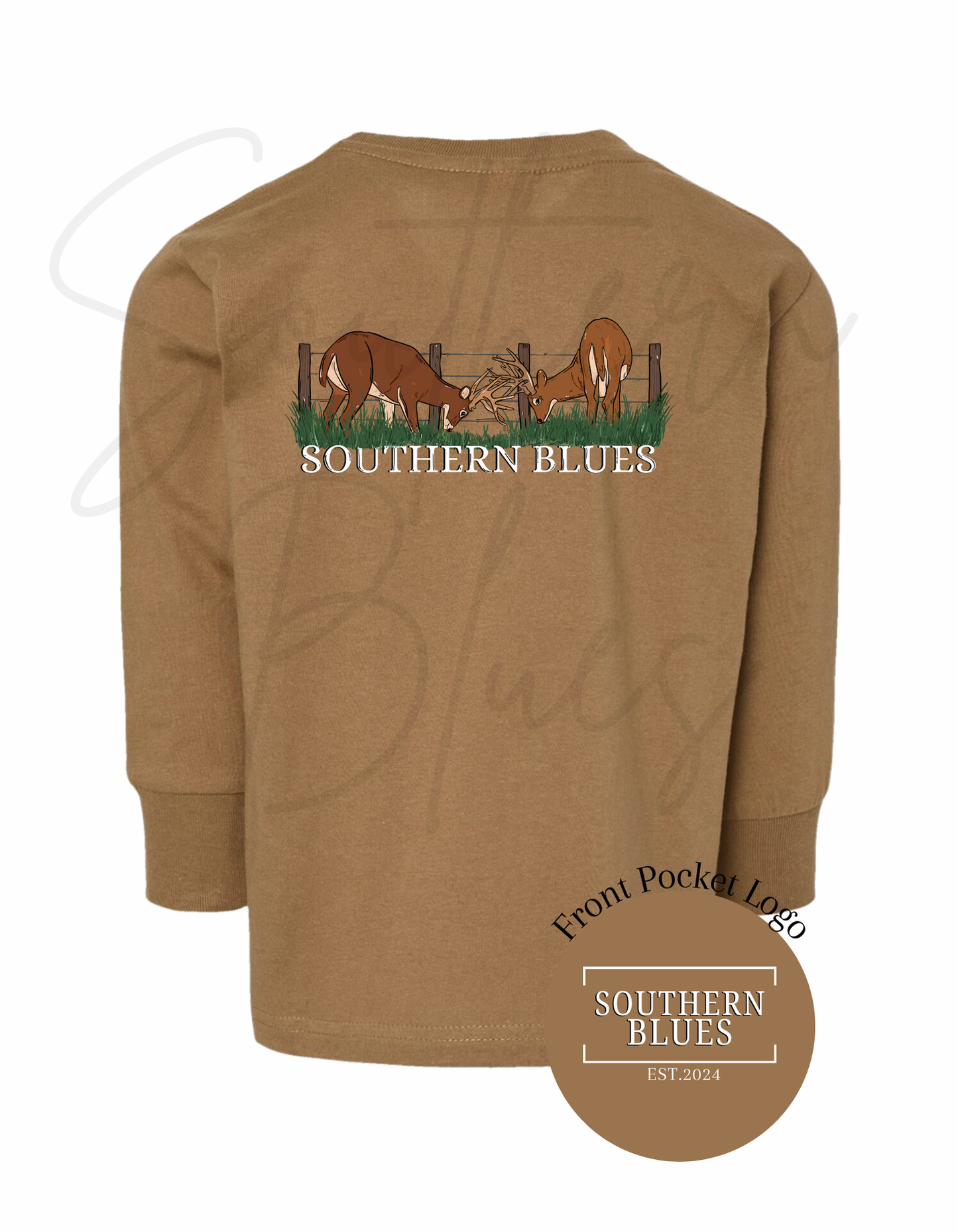 Buck Fight-Long Sleeve Tee