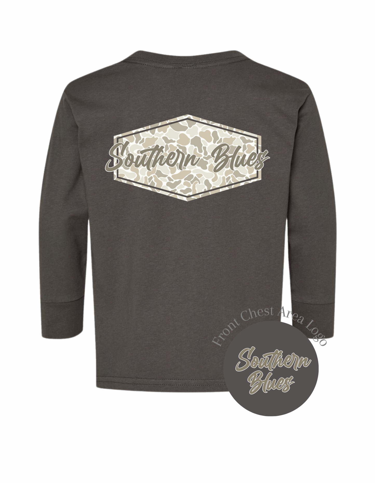 Camo SB Patch-Long Sleeve Tee