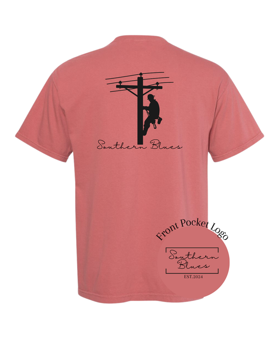 Lineman-Short Sleeve Pocket Tee