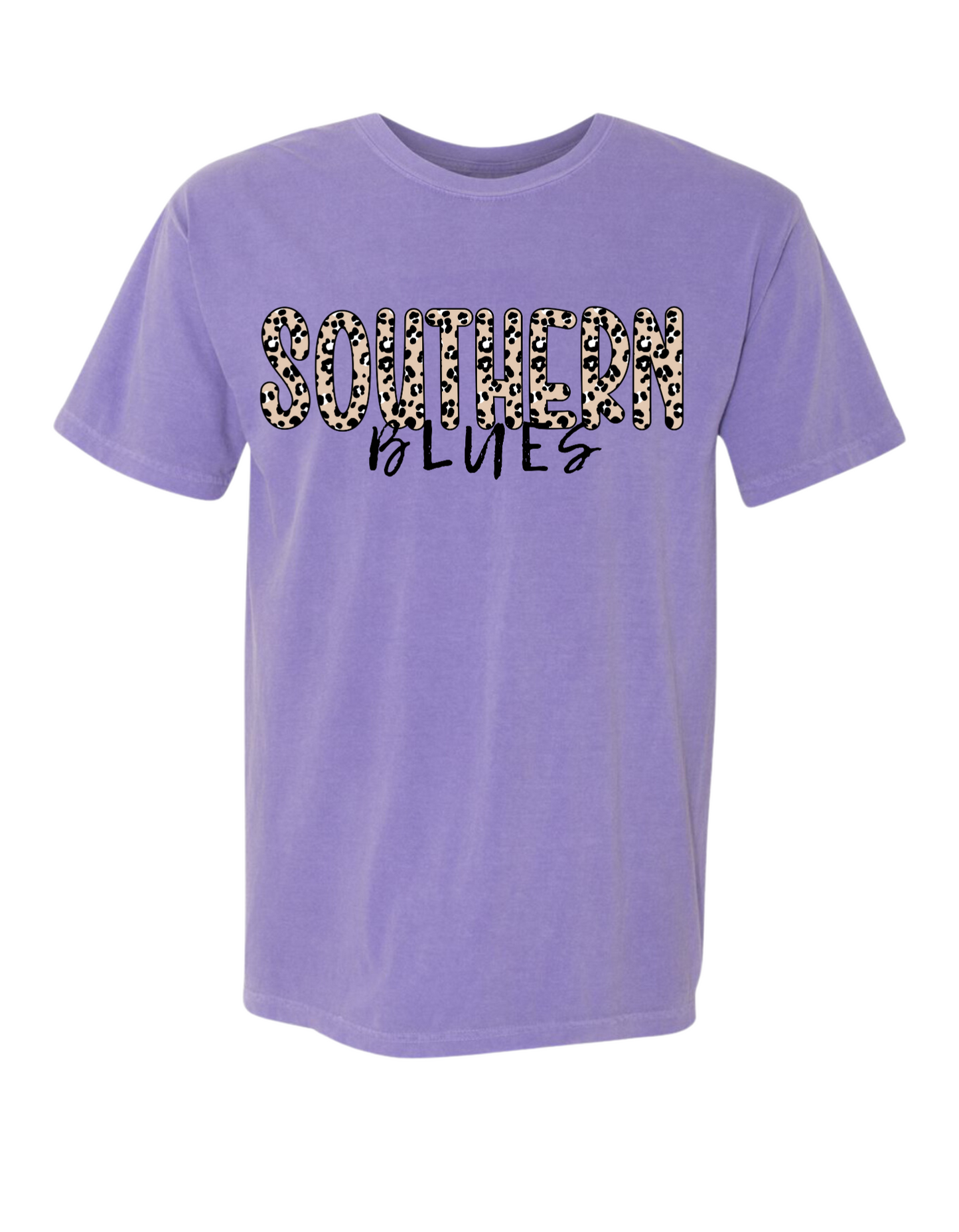 Leopard Southern Blues Tee