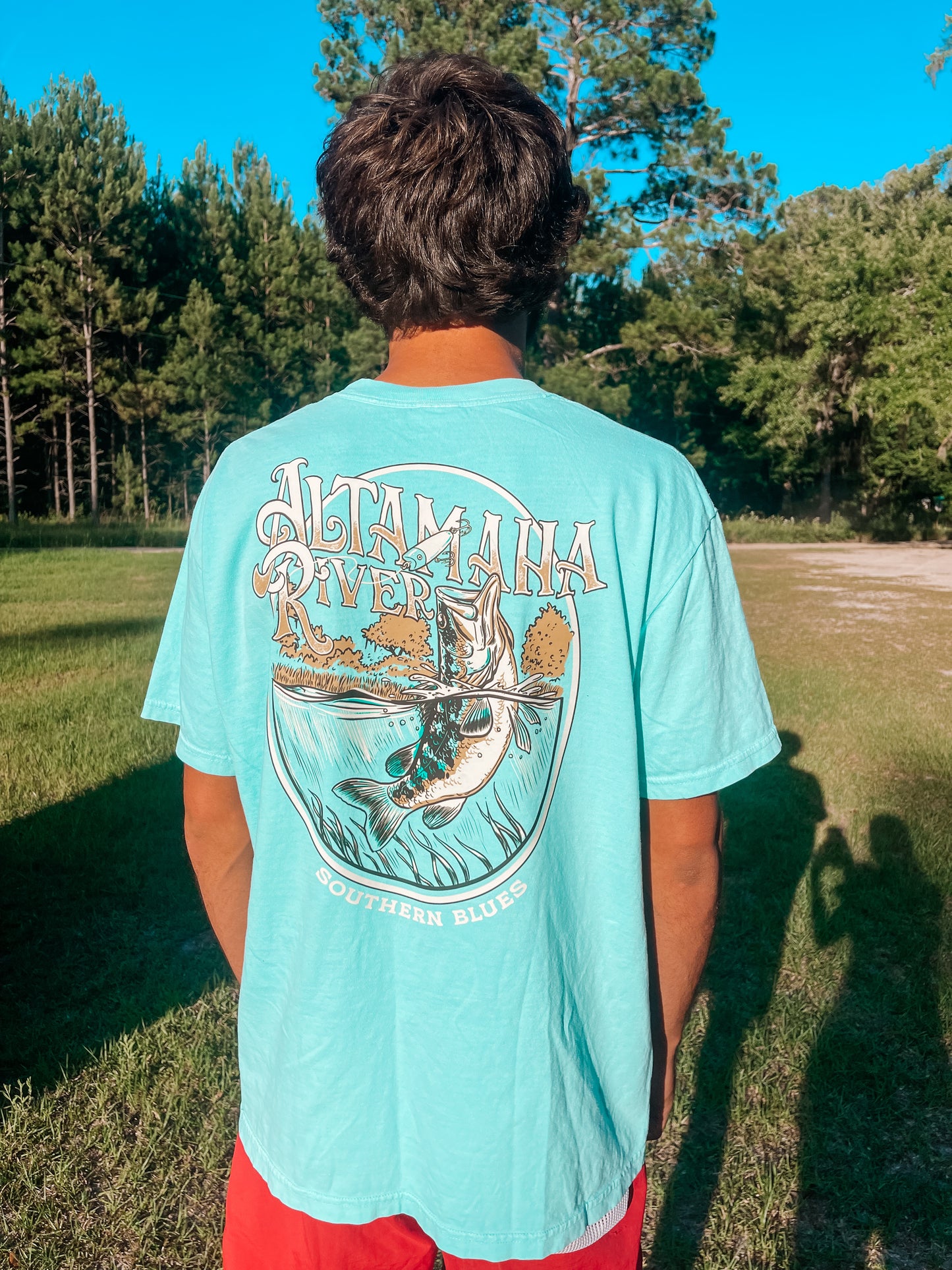 Altamaha River-Short Sleeve Pocket Tee