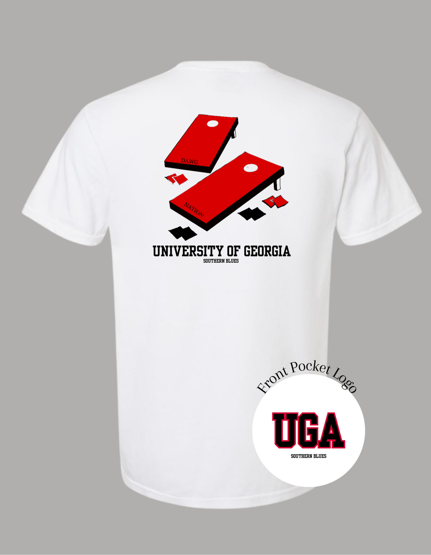 UGA-Short/Long Sleeve Tee