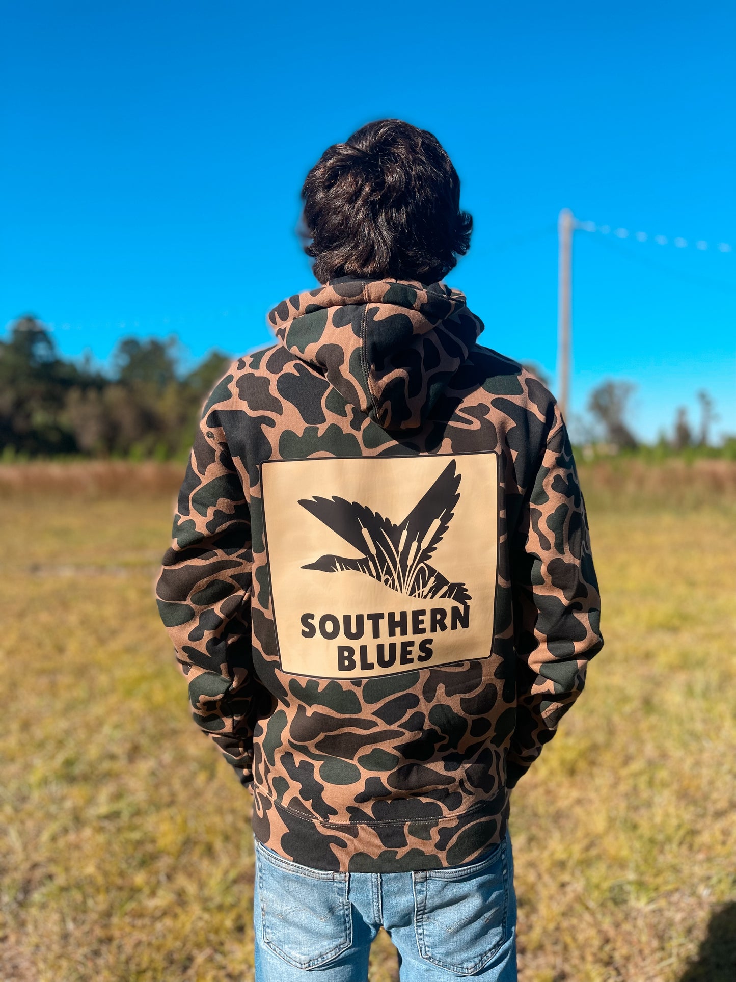 Flying Duck Camo-Hoodie