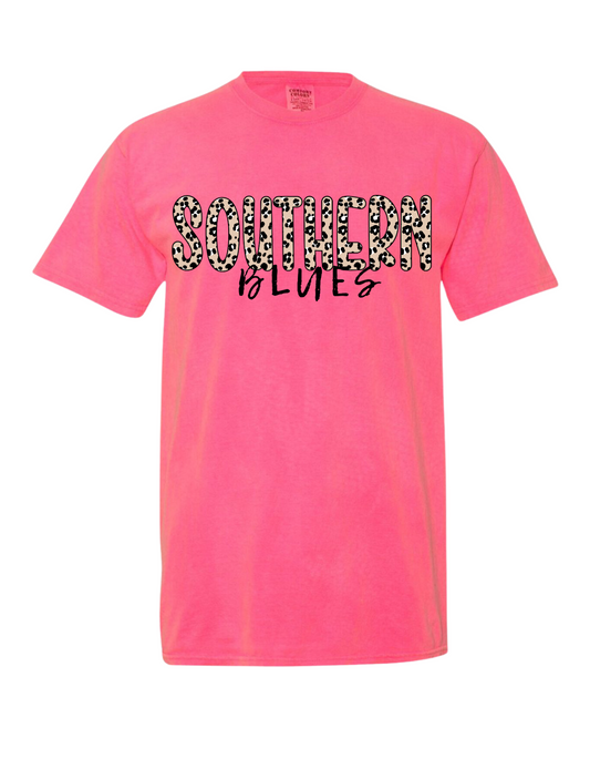 Leopard Southern Blues Tee