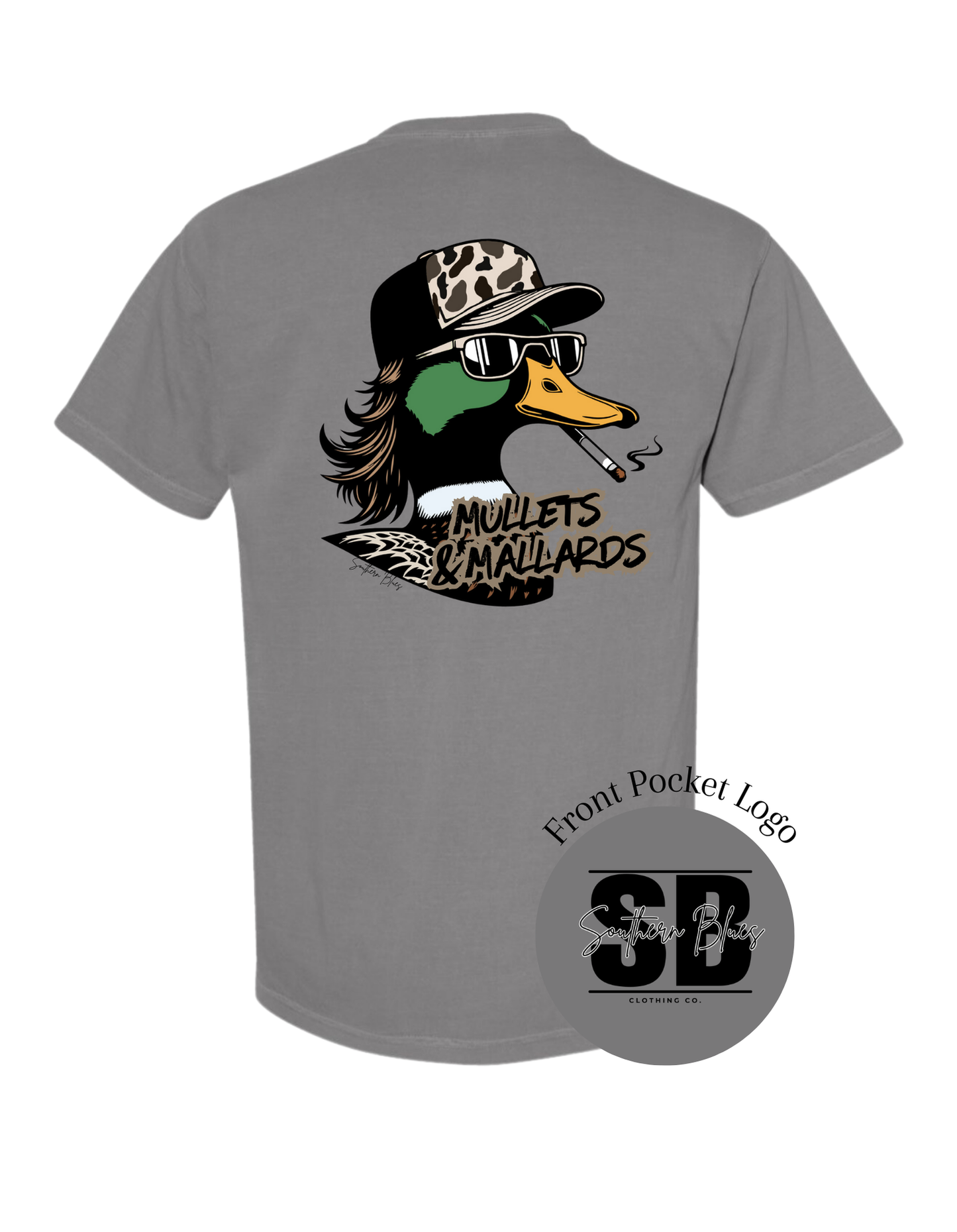 Mullets & Mallards-Short Sleeve Tee