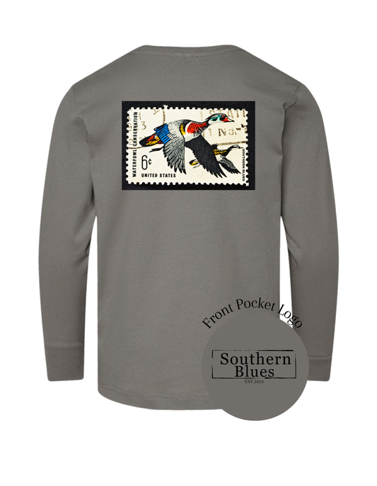 Duck Stamp-Long Sleeve Tee