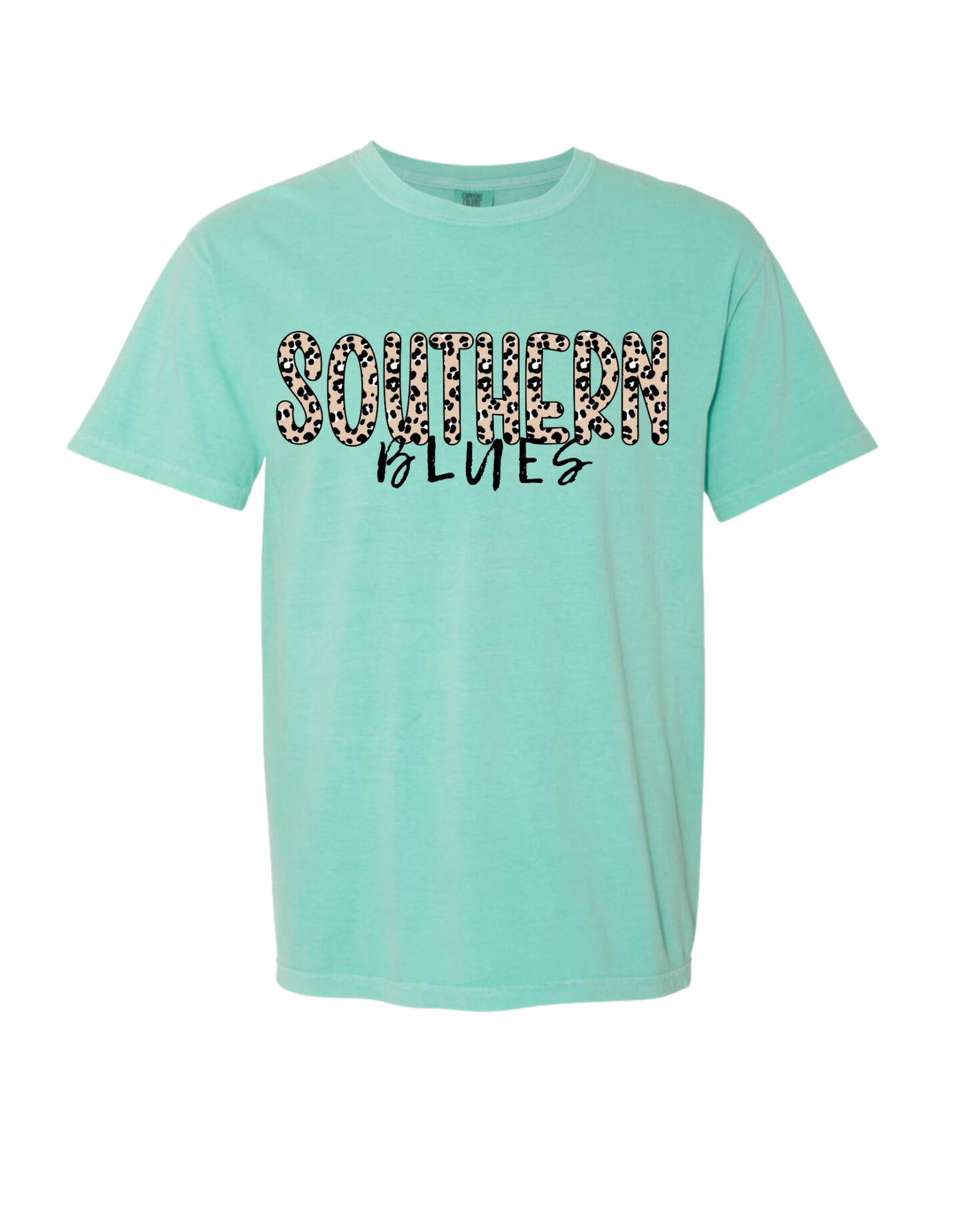 Leopard Southern Blues Tee